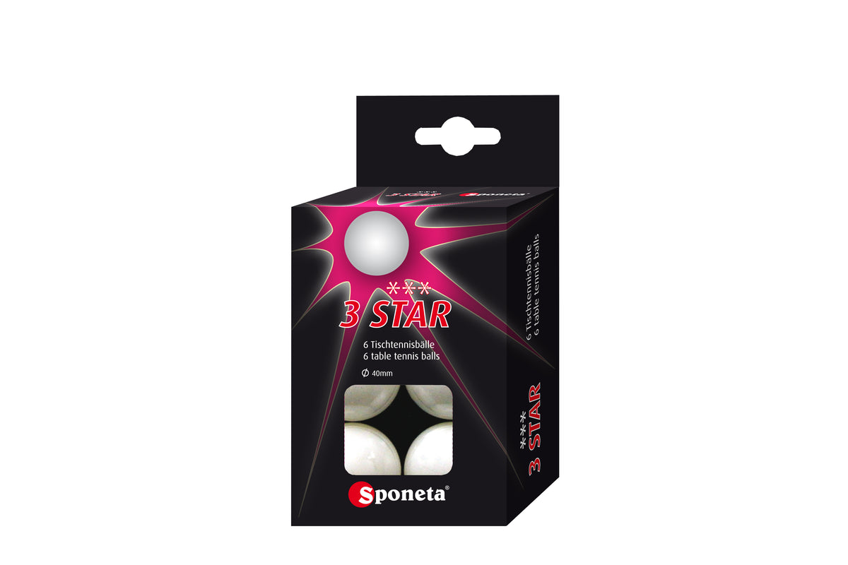 Sponeta Tournament 3***White (6) Balls